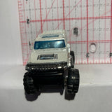 White Zebra Stripes Hummer Jungle Rally Hot Wheels Diecast Car