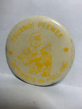 Tournoi Peewee Optimiste de Hull inc Hockey  Button Pinback