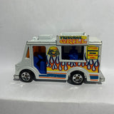 White Friburger's Grill Food Truck HW City Works Good Humor Truck Hot Wheels Diecast Car