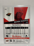 # 43 Quinn Hughes  Minnesota Wild 26-27 UD Tim Hortons Hockey Cards