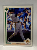 # 687 Jeff King  Pittsburgh Pirates 1991 UD Baseball Cards