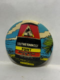 Key West Florida Southernmost Point  Button Pinback