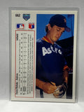 # 662 Dave Rohde  Houston Astros 1991 UD Baseball Cards
