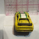 Yellow Ferrari F355 Challenge 1999 Hot Wheels Diecast Car