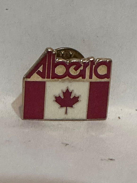 Alberta Canadian Flag  Lapel Pin