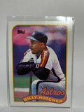 # 252 Billy Hatcher  Houston Astros 1989 Topps Baseball Cards