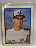 # 443 Chris Haney  Montreal Expos 1991 Bowman Baseball card
