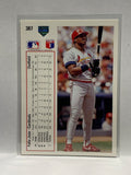 # 387 Felix Jose  St Louis Cardials 1991 UD Baseball Cards