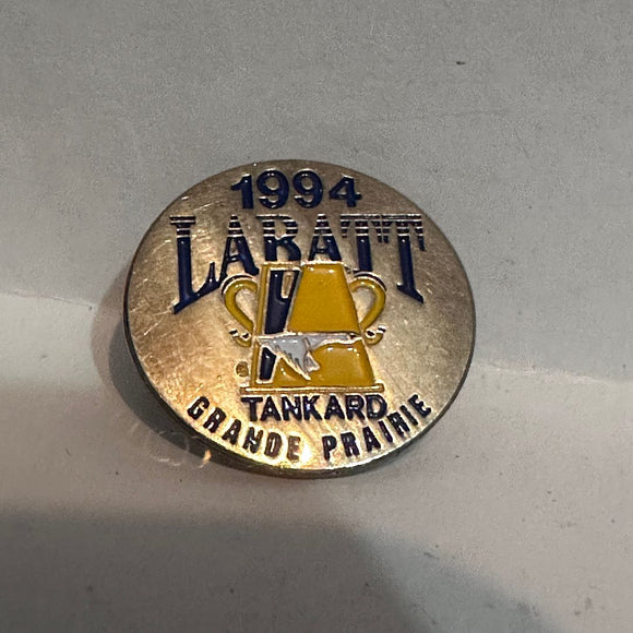 Labatt 1994 Tankard Grand Prairie  Lapel Pin