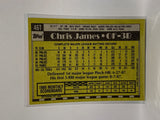 # 46T Chris James  Cleveland Indians 1990 Topps Baseball Cards