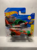 Orange Hot Wheengs Fast Foodie HYW42 N521 G1 2025 Short Card Hot Wheels Diecast Car