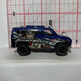Blue Bounty Hunter 1977 Ford Econoline Baja Breaker Hot Wheels Diecast Car