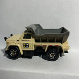 White Highway Maintenance Truck Matchbox Diecast Car