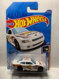 White 2010 Chevy Impala HW Race Team GHF86 M7C6 2018 Long Card Hot Wheels Diecast Car