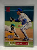 # 294 Bob Hamelin Debut Kansas City Royals 1994 Topps Stadium Club Baseball card