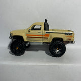 Tan '87 Toyota Pickup Truck HW Showroom Hot Wheels Diecast Car