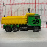 Green #39 Dump Truck Unbranded Diecast Car