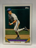 # 158 Kevin Koslofski  Kansas City Royals 1993 topps Baseball card