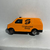 Orange Constuction Group Van 8074 Suntoys Diecast Car