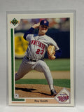 # 490 Roy Smith  Minnesota Twins 1991 UD Baseball card