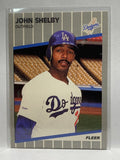 # 73 John Shelby  Los Angeles Dodgers 1989 Fleer Baseball card