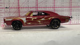 Red Flames '69 Dodge Charger 500 2014 Hot Wheels Diecast Car