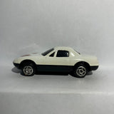 White #98 600 Miles Racer Unbranded Diecast Car