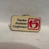 Teacher Assistant Conference Logo  Lapel Pin