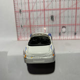 White Flames #6068 Sports Coupe Convertible Motor Max Diecast Car