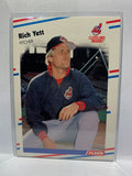 # 621 Rich Yett  Cleveland Indians 1988 Fleer Baseball Cards