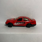 Red Power Action Mercedes Benz Clk Coupe Real Toy Diecast Car