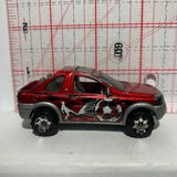 Red Land Rover Freelander Matchbox Diecast Car