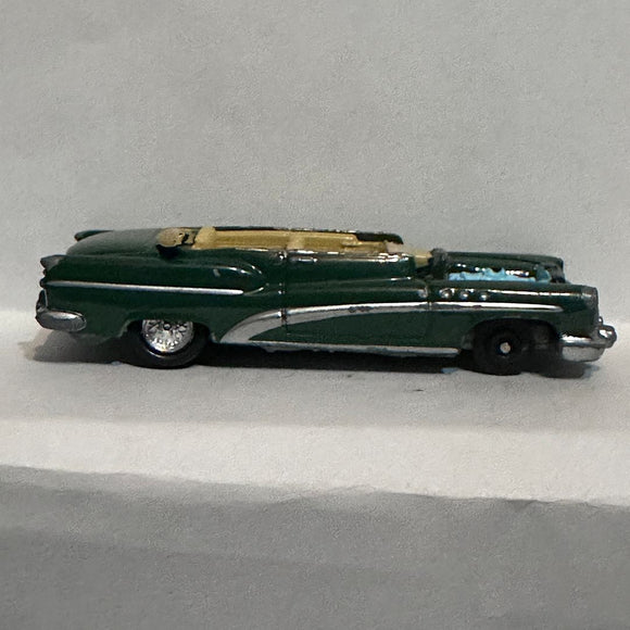 Green Johnny Lightning 1953 Buick Convertible2000 Playing Mantis Diecast Car