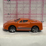 Orange Acura Racer Unbranded Diecast Car