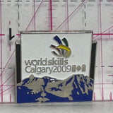 World Skills Calgary 2009 Iron Union Ironworkers  Lapel Pin