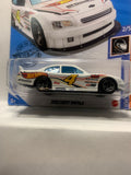 White 2010 Chevy Impala HW Race Team GHF86 M7C6 2018 Long Card Hot Wheels Diecast Car
