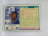 # 195 George Bell  Toronto Blue Jays 1991 Score Baseball Cards