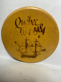 Quebec Ship 1534 1984  Button Pinback