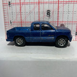Blue Chevy Silverado Truck Maisto Diecast Car