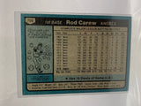 # 700 Rod Carew Auto Los Angeles Angels 1980 Topps Baseball Cards