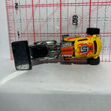 Yellow Whatta Drag #5 Hot Wheels Diecast Car