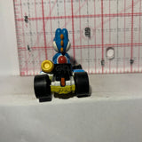 Blue Mario Kart Yoshi Standard Kart GBG26 Hot Wheels Diecast Car