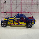 Yellow Blue 4X4 Canyon Dune Buggy 1/61 1998  Matchbox Diecast Car