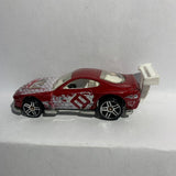 Red Super tsunami Tech Turners Hot Wheels Diecast Car
