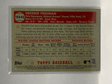 # T52-42 Freddie Freeman Redux Atlanta Braves 2021 Topps Series One Baseball Cards