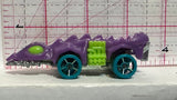 Purple Dino Riders Fangster 2015 Hot Wheels Diecast Car