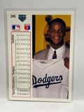 # 245 Daryl Strawberry  Los Angeles Dodgers 1991 UD Baseball card