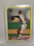 # 253 Jose Alvarez  Atlanta Braves 1989 Topps Baseball Cards