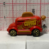 Red  Peanut Butter Jelly Roller Toaster 2016 Hot Wheels Experimental Diecast Car