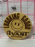 Looking Good Avant speakers  Button Pinback